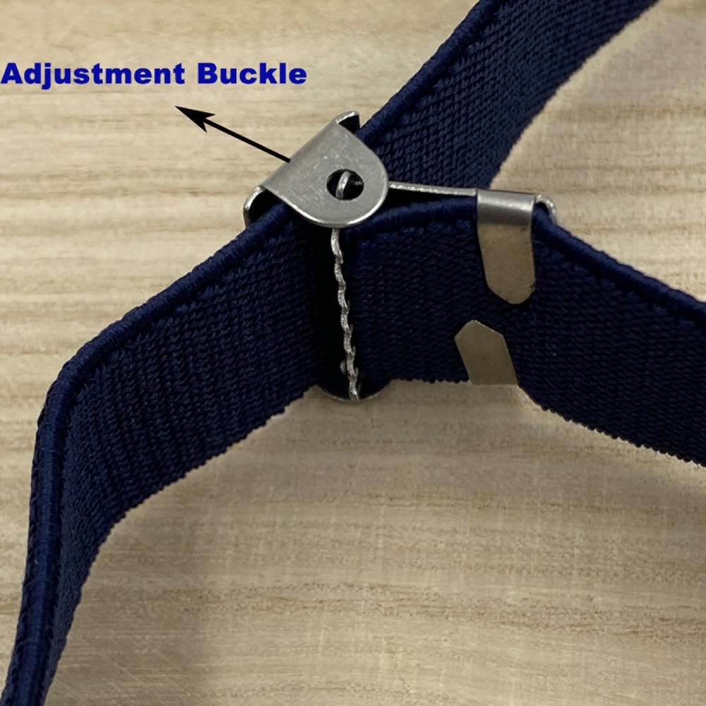 Black Stretch belt with magnetic buckle - Picture 2 of 4